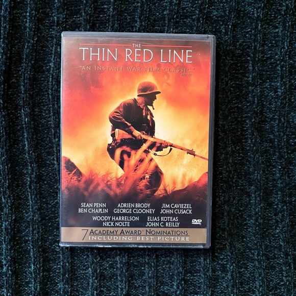 The Thin Red Line DVD Sean Pennj Adrien Brody George Clooney 1999 - Picture 1 of 3